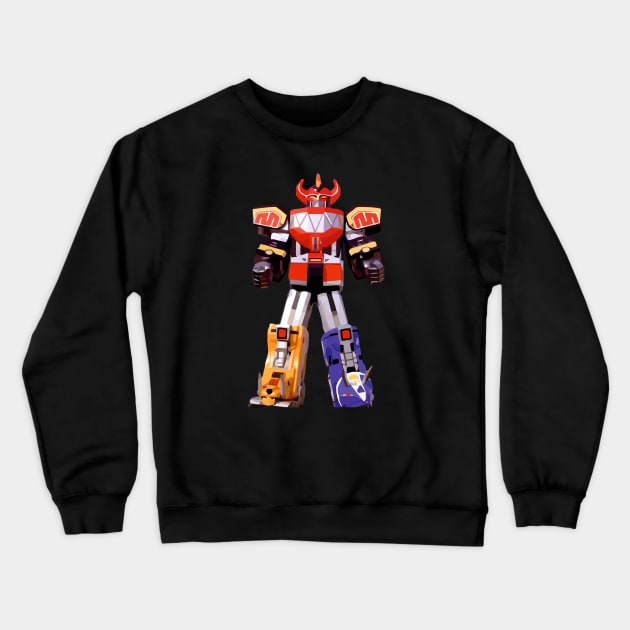 Mega Zord Crewneck Sweatshirt by conatron13